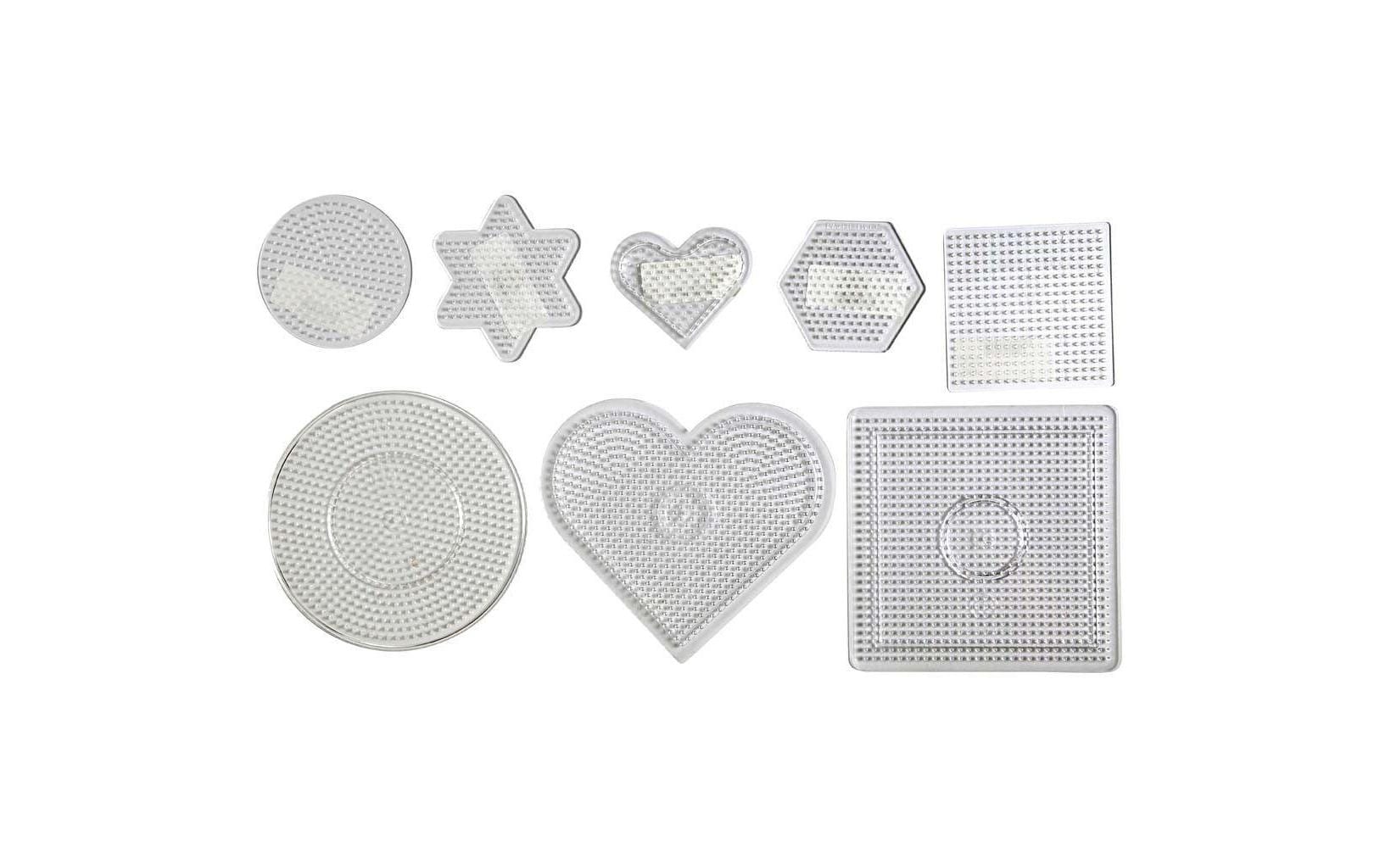 Creativ Company Bügelperlen Platten 8er Transparent Creativ Company Bügelperlen Platten 8er Transparent