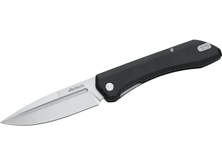 Herbertz Taschenmesser Outdoor Liner Lock schwarz G10