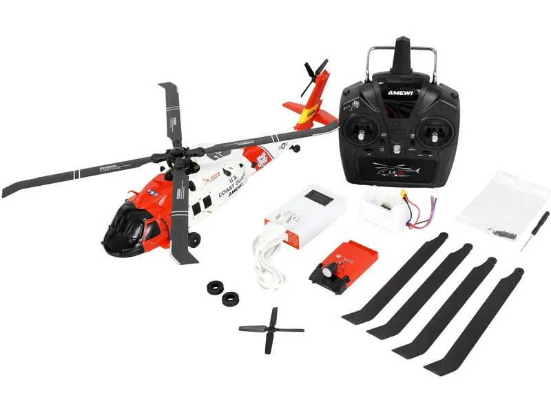 Amewi Helikopter UH60 Black Hawk Coastguar RTF