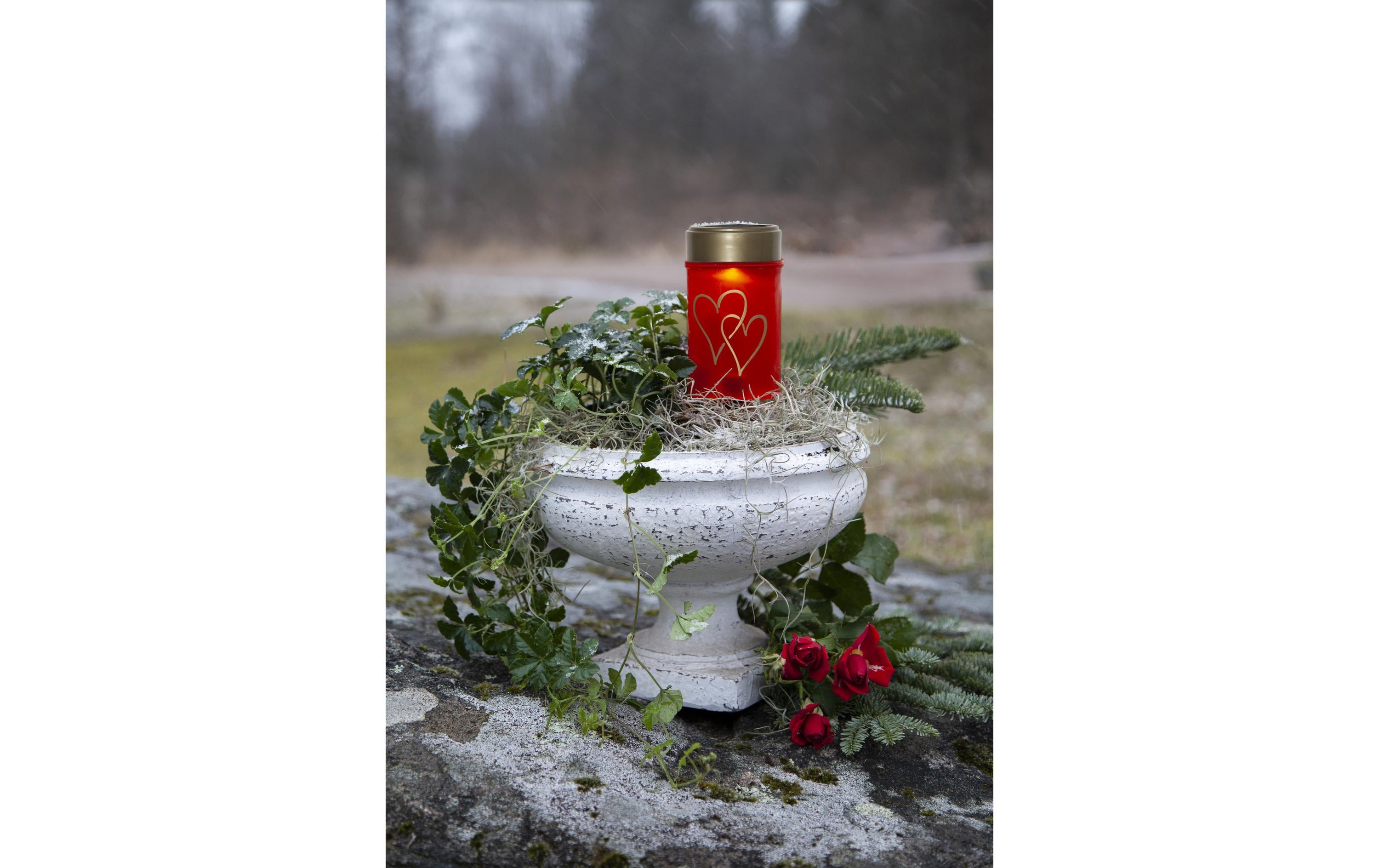 Star Trading Solar Kerze Hearty Warmweiss, 1 LED Star Trading Solar Kerze Hearty Warmweiss, 1 LED