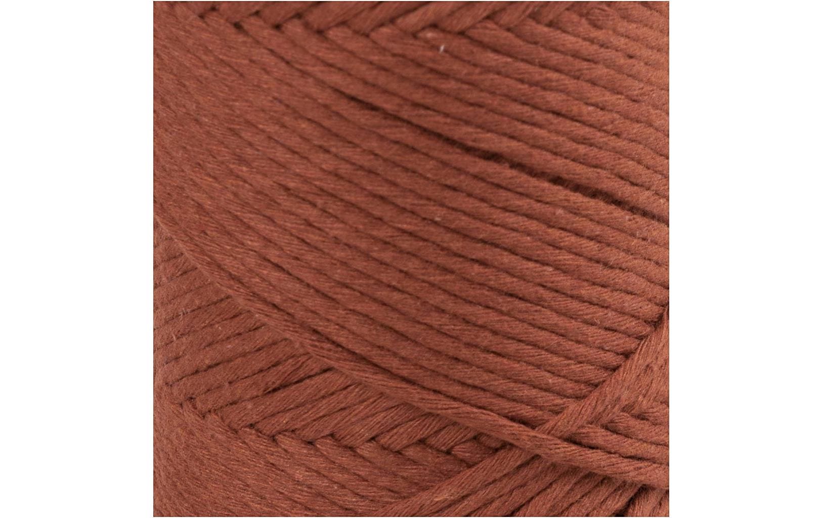 Creativ Company Baumwollgarn Macramé Kordel Orange