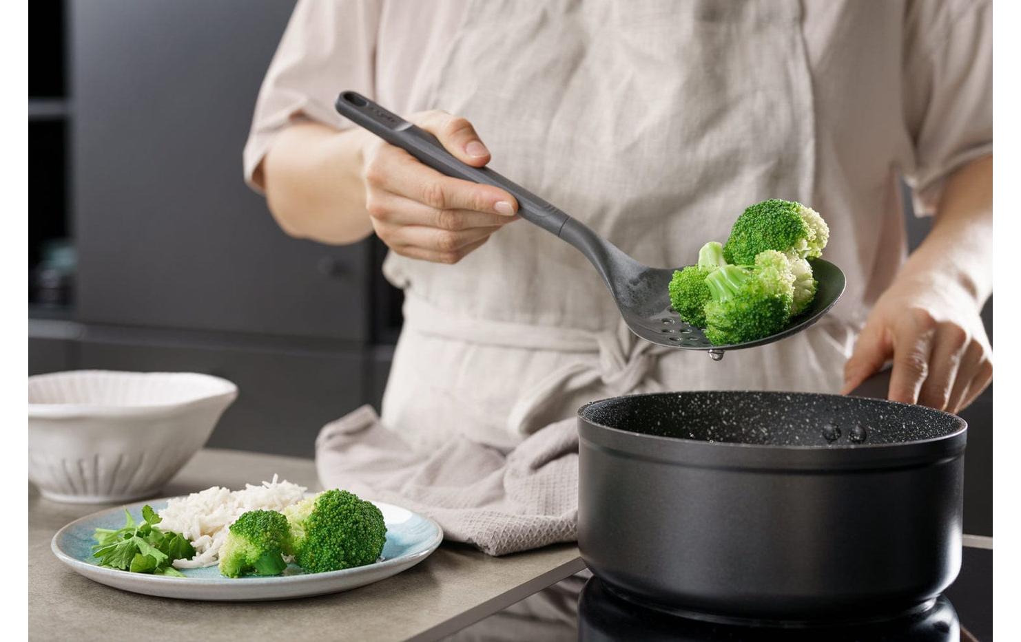 Zyliss Schöpflöffel Blanchierheber Grau/Schwarz