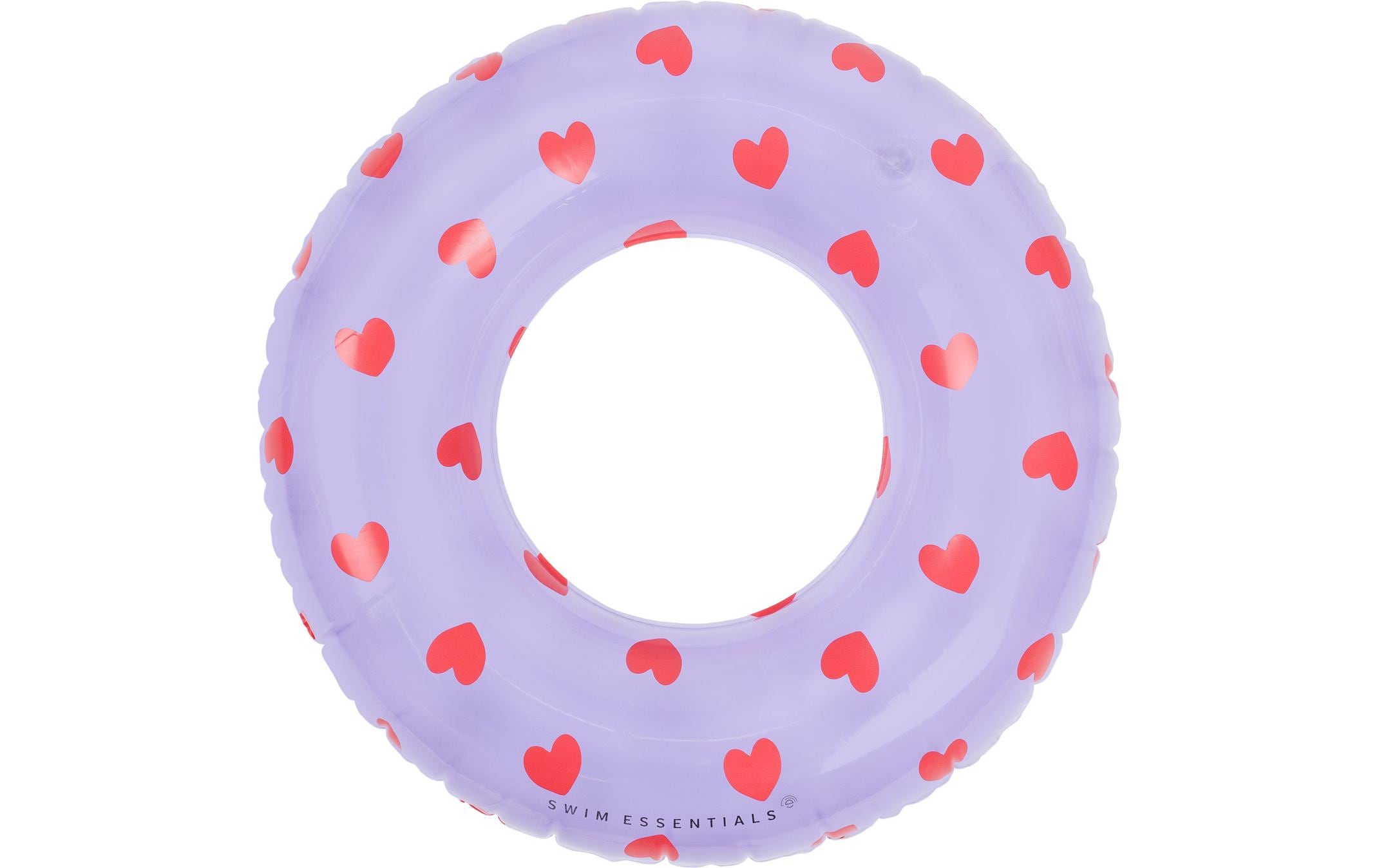 Swim Essentials Schwimmring Lila Heart 55 cm Swim Essentials Schwimmring Lila Heart 55 cm