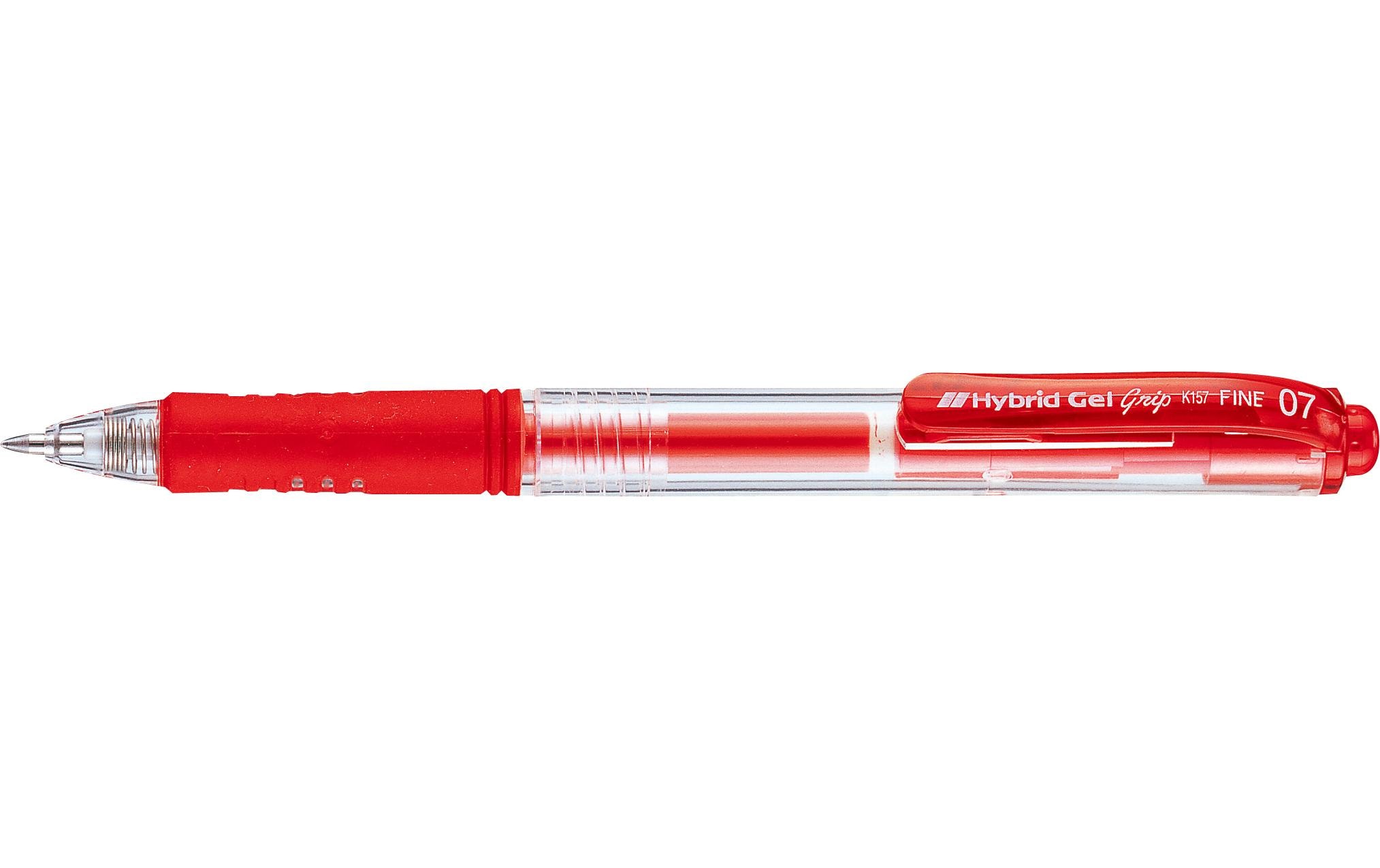 pentel Gelschreiber Hybrid Grip 0.4 mm, Rot