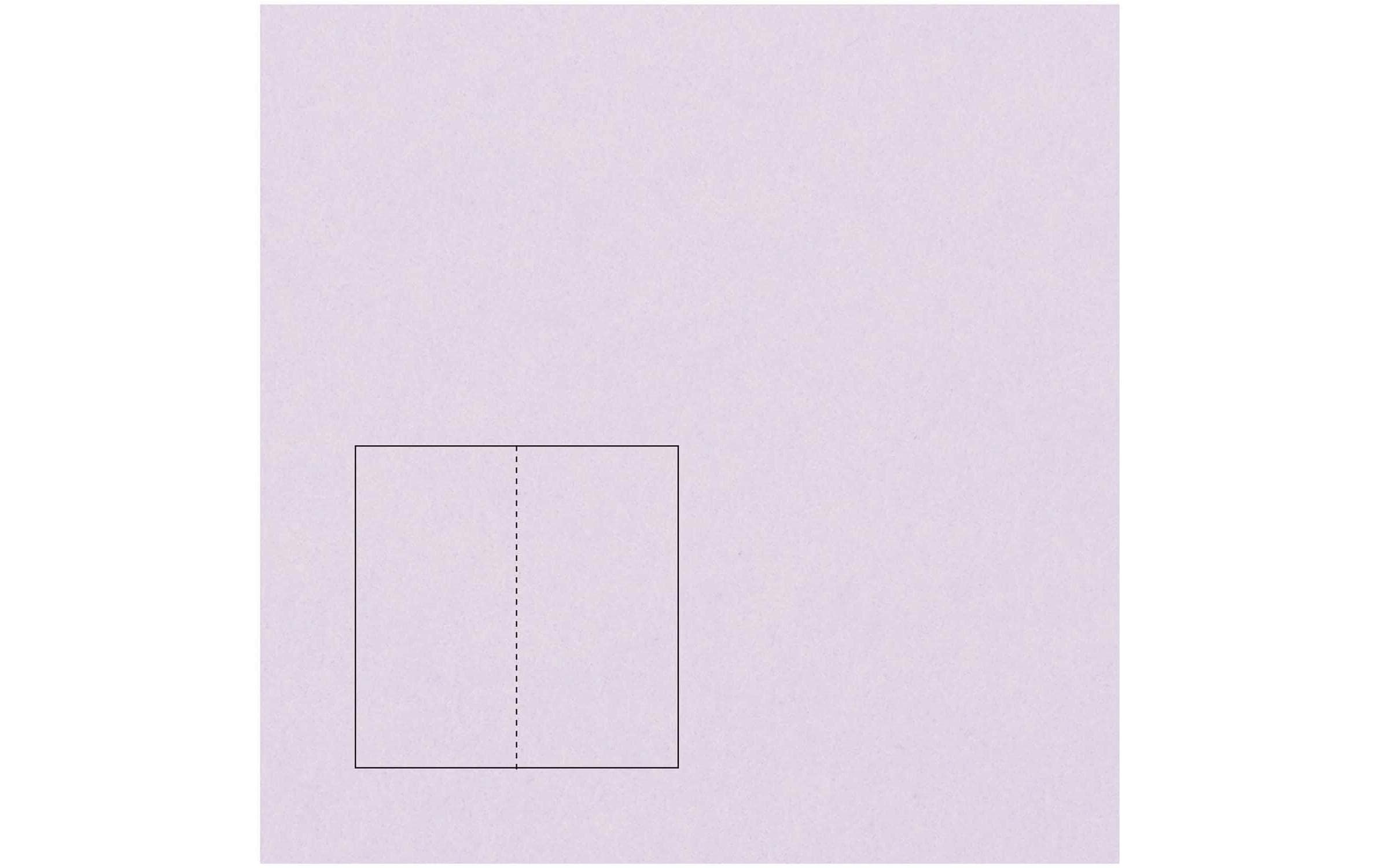 Rico Design Paper Poetry Essentials DL Klappkarte lang A6, Flieder