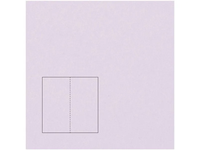 Rico Design Paper Poetry Essentials DL Klappkarte lang A6, Flieder Rico Design Paper Poetry Essentials DL Klappkarte lang A6, Flieder
