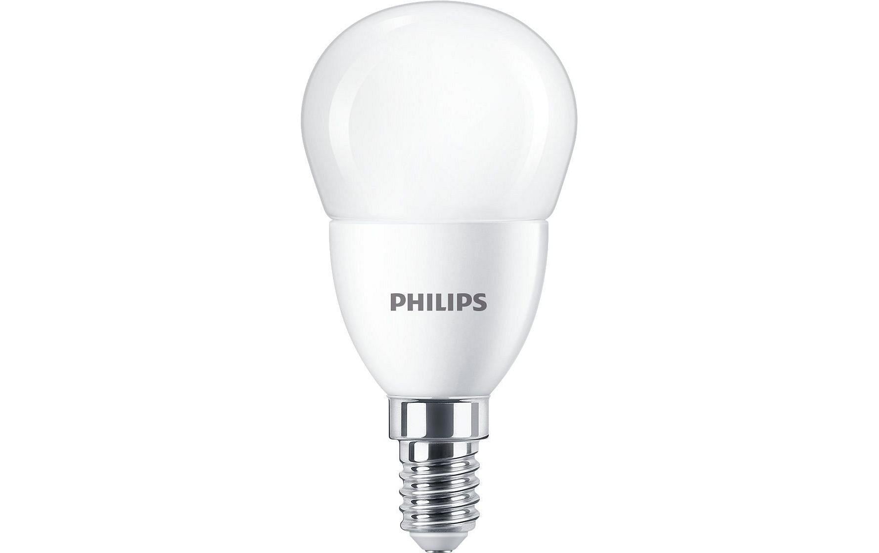 Philips Professional Lampe CorePro LEDLuster ND 7-60W E14 827 P48 FR