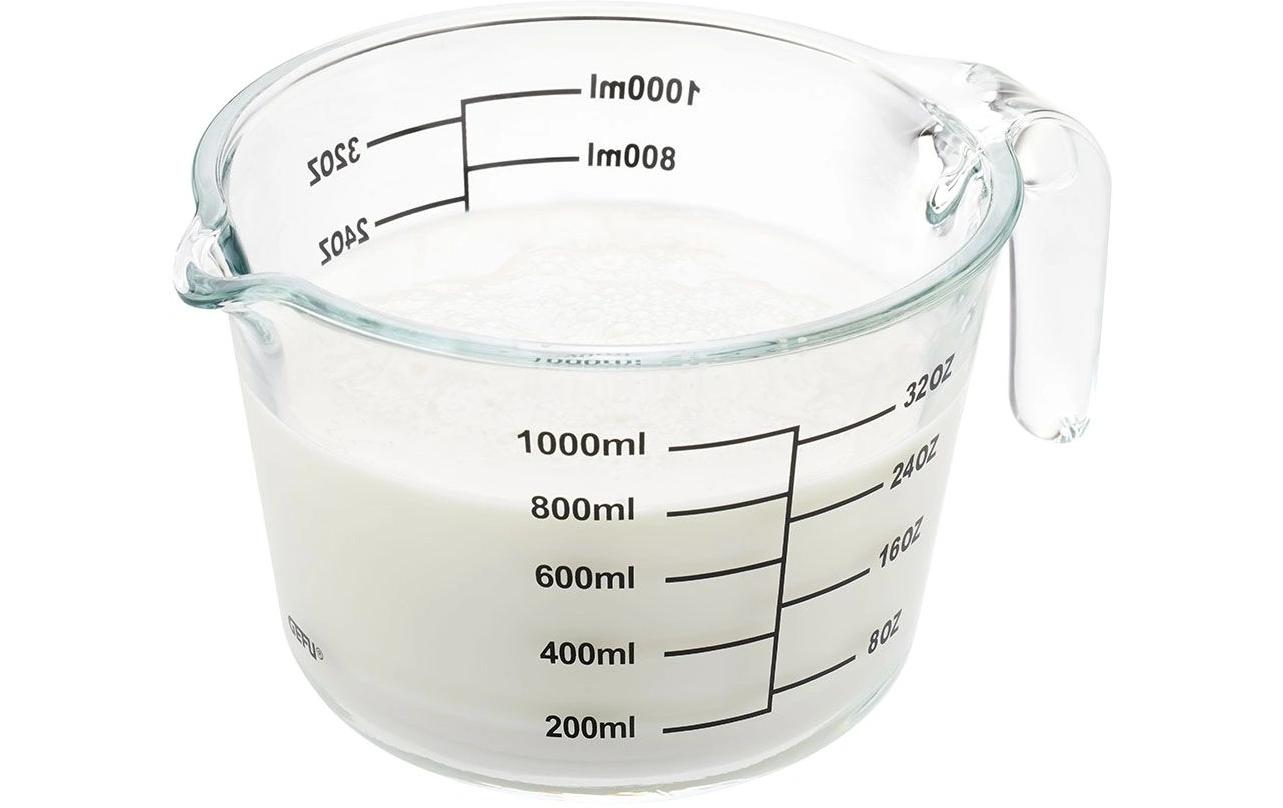 GEFU Messbecher Dimenso 10 dl, Transparent