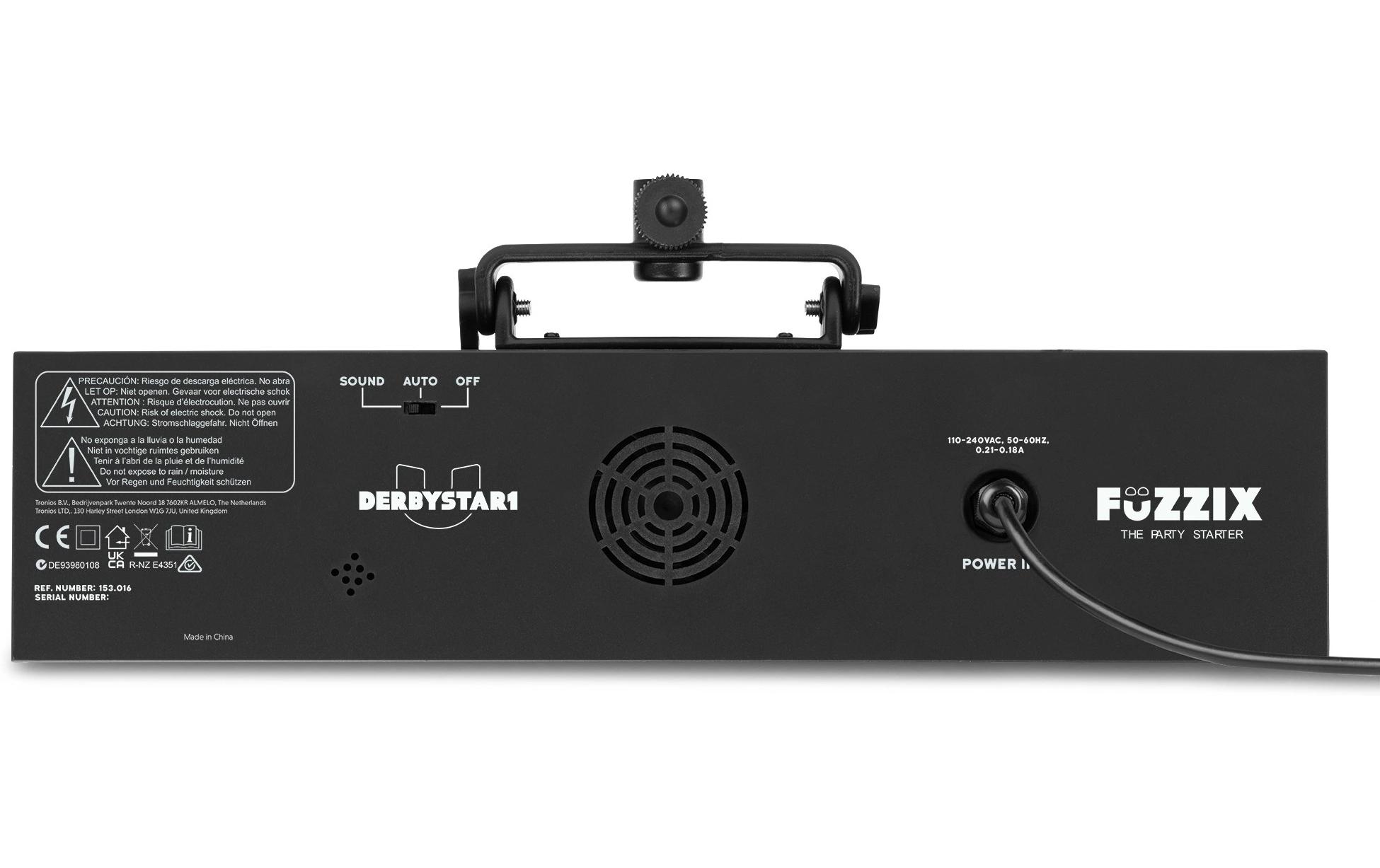 Fuzzix Lichteffekt DerbyStar2