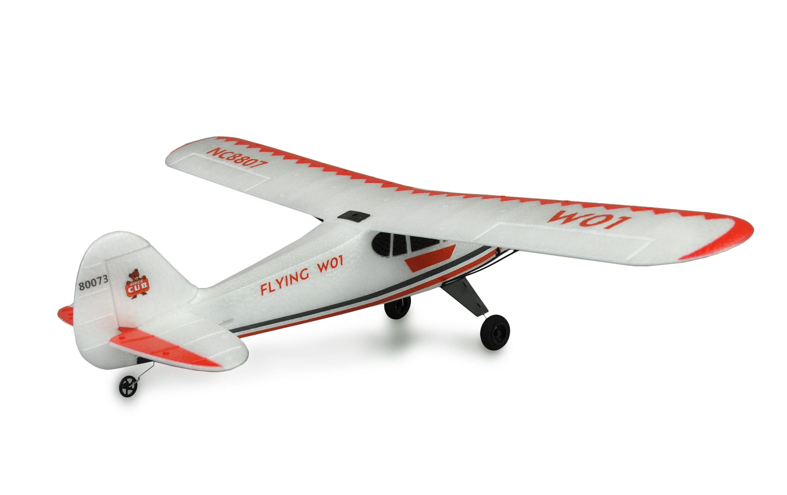 Amewi Motorflugzeug Piper J-3 Cub 505 mm, Rot/Weiss Gyro, RTF