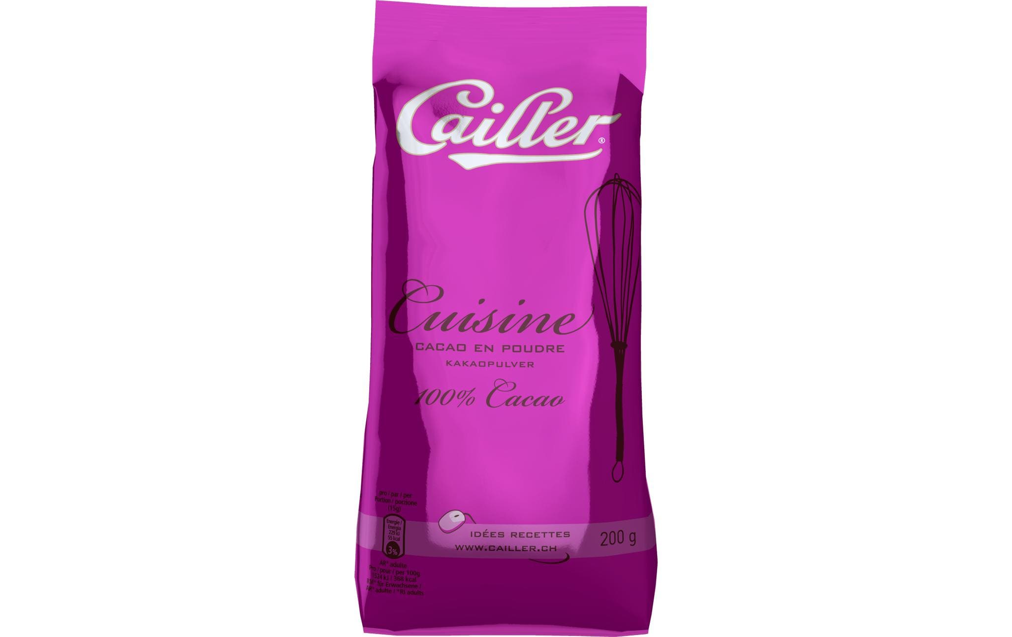 Cailler Cuisine Kakaopulver 200 g Cailler Cuisine Kakaopulver 200 g