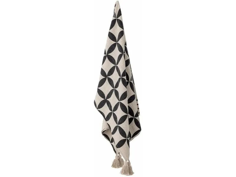 Bloomingville Tagesdecke Forma, 155 x 130 cm, Natur