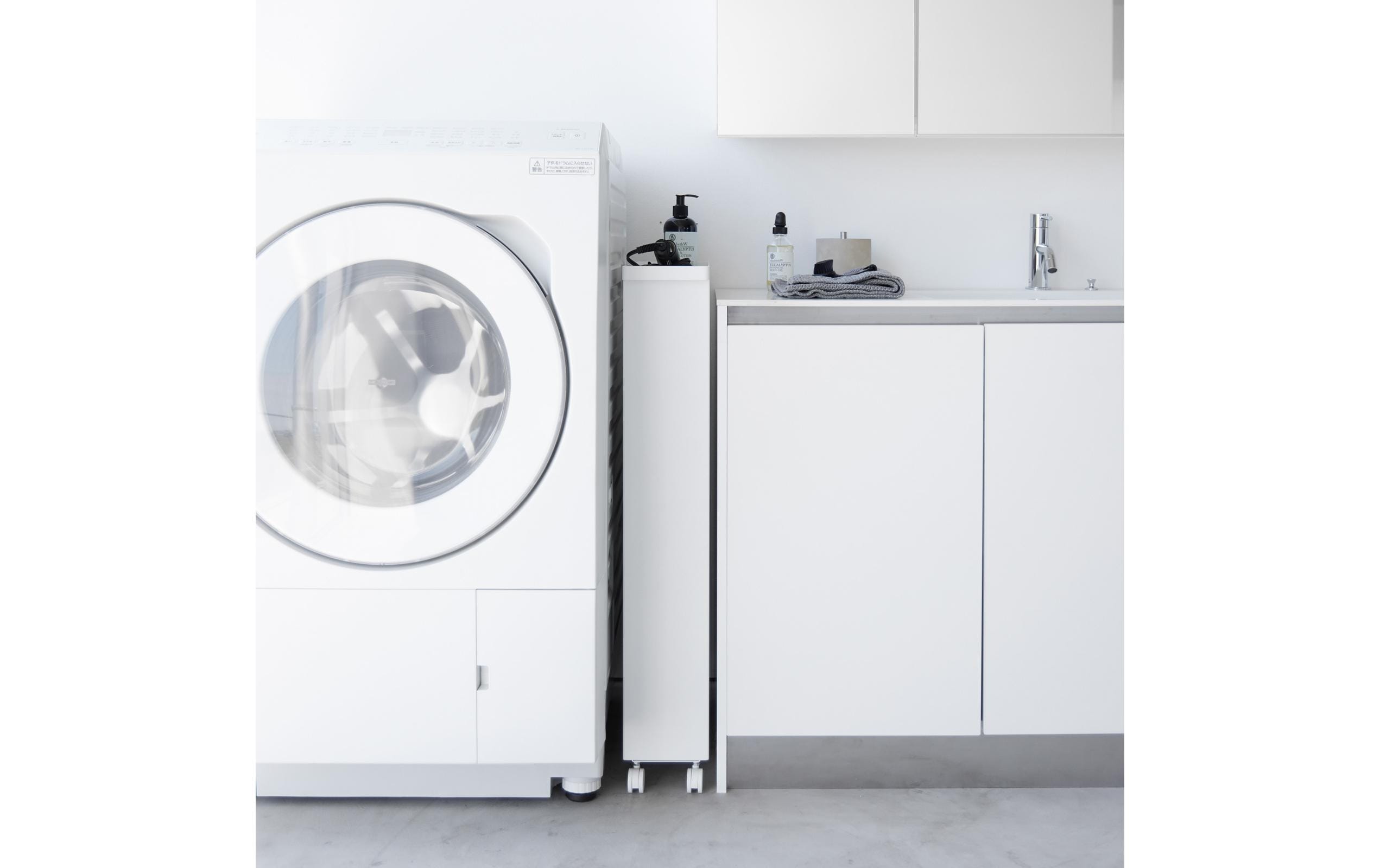 Yamazaki Küchenwagen Tower 48 x 80.5 cm, Weiss