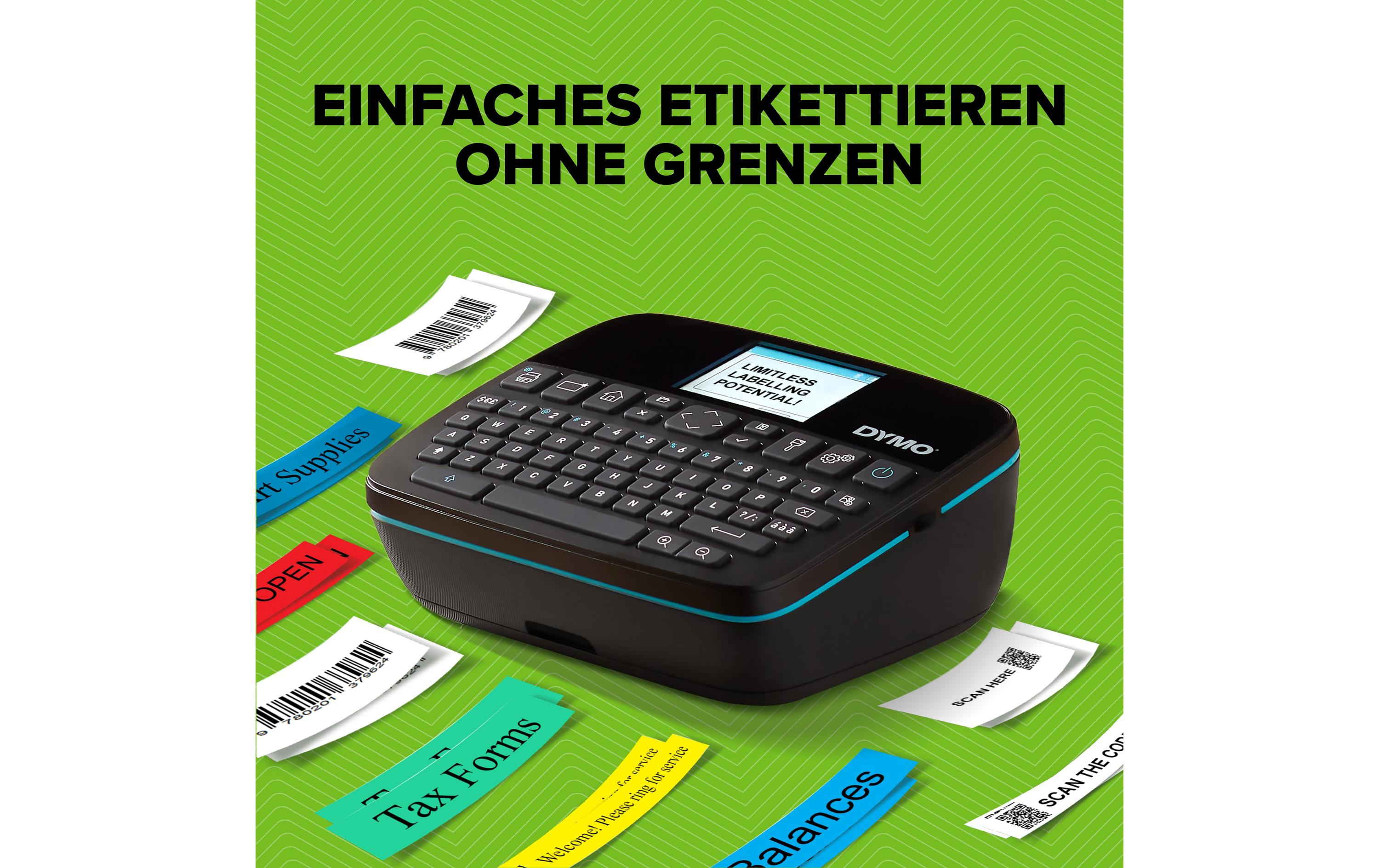 DYMO Beschriftungsgerät LabelManager 640 CB, QWZ-Tast. Koffer-Set