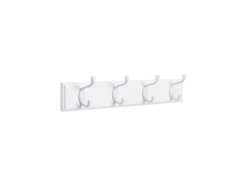 Songmics Kleiderhaken 40 x 9 x 7 cm, Weiss