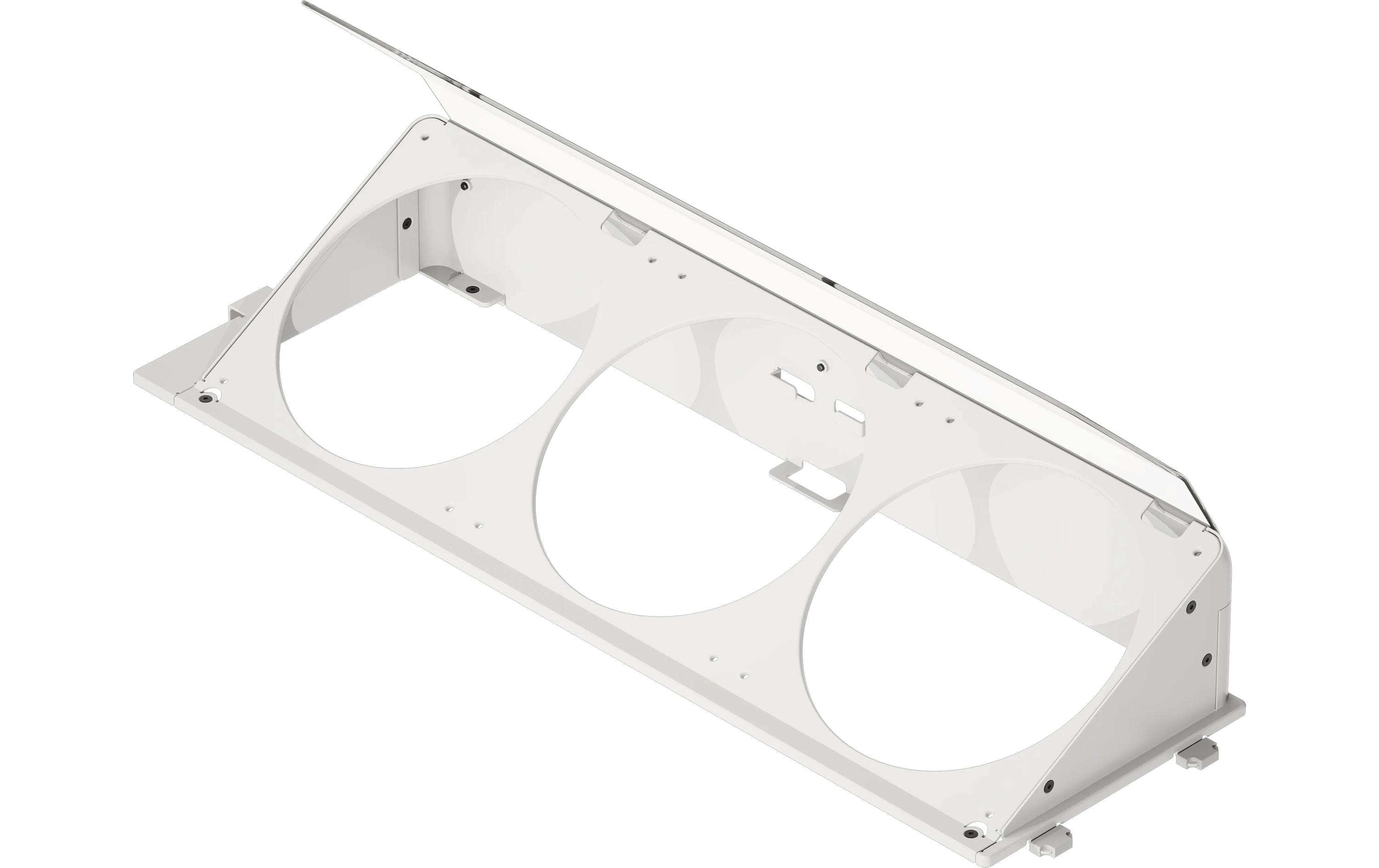 HAVN HS 420 Angled Bottom Fan Bracket Weiss HAVN HS 420 Angled Bottom Fan Bracket Weiss