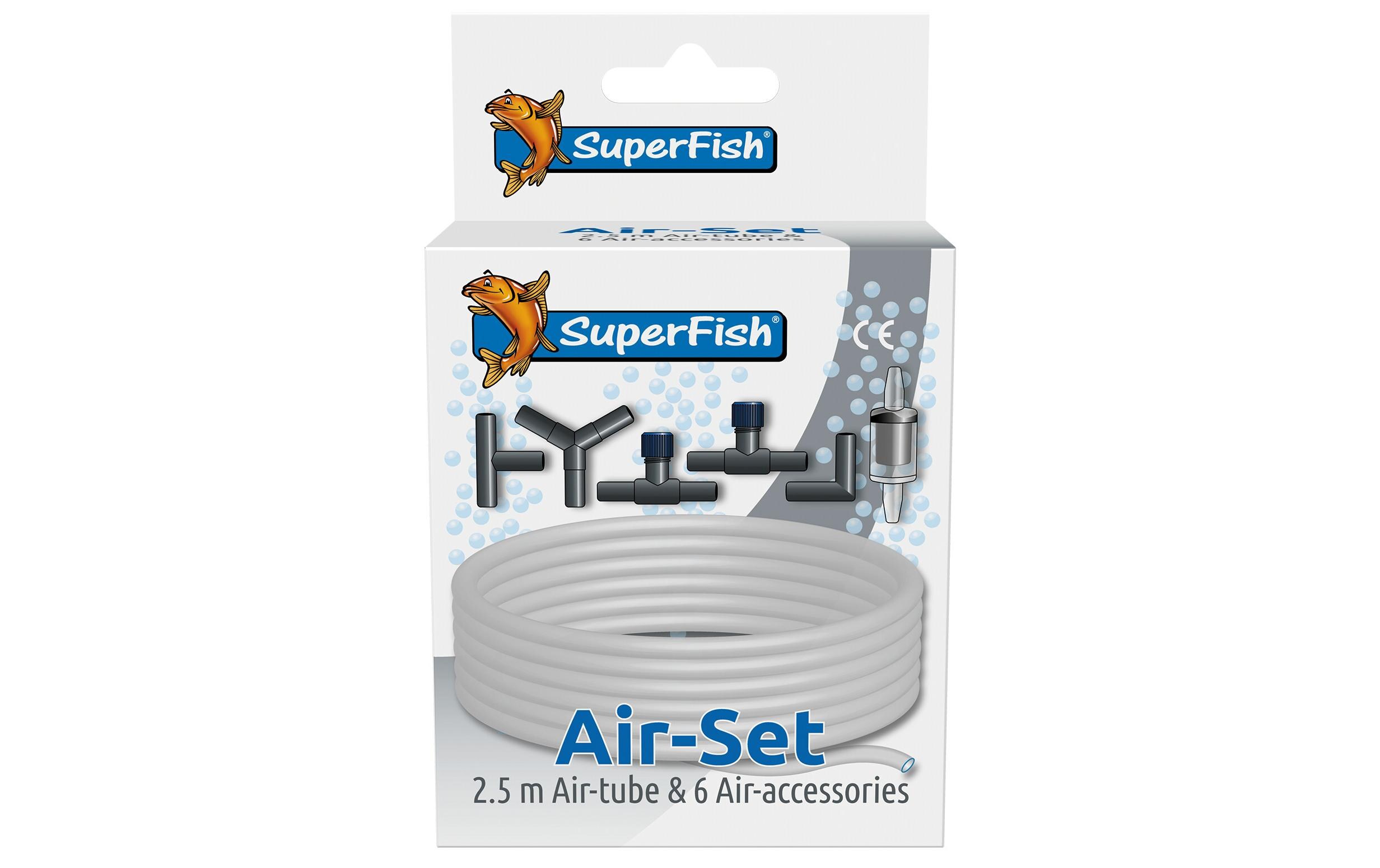 SuperFish Luftschlauch & Zubehör Set