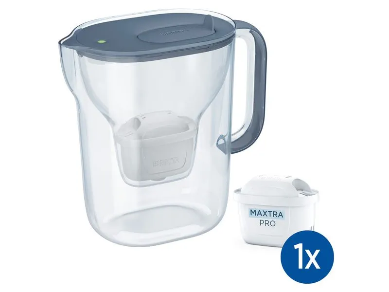 BRITA Wasserfilter Style Essential XL Blau/Transparent BRITA Wasserfilter Style Essential XL Blau/Transparent