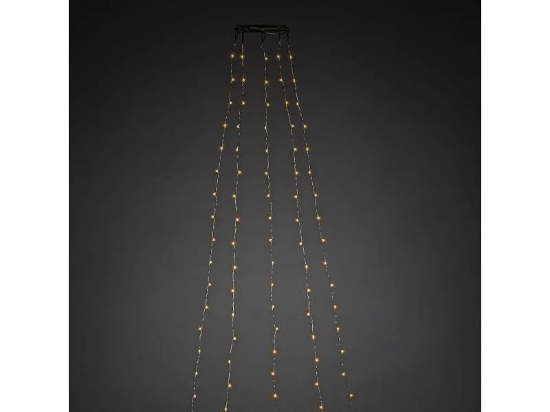 Konstsmide LED Baummantel 1.8 m Silber, mit 180 LED, Indoor Konstsmide LED Baummantel 1.8 m Silber, mit 180 LED, Indoor