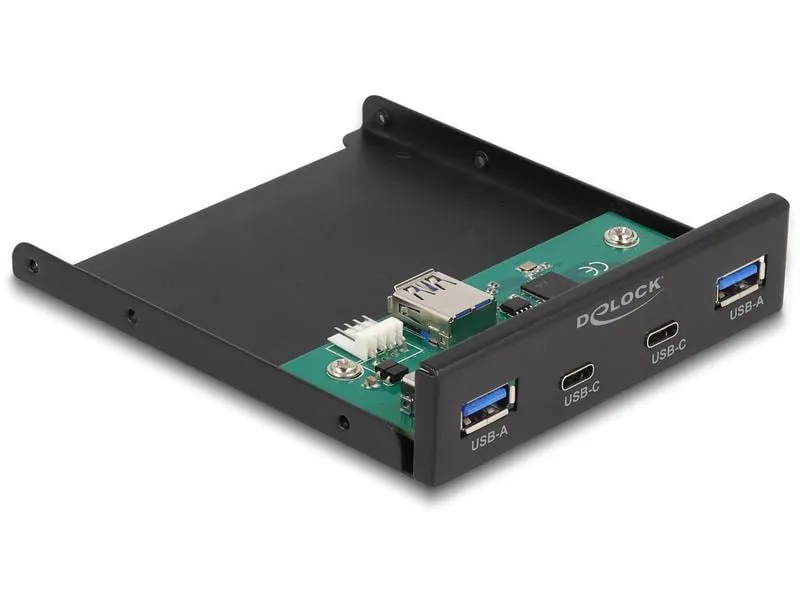 Delock Front Panel 64155 2 x USB Type-C + 2 xUSB Typ-A