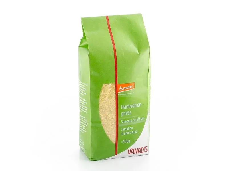 Vanadis Griess Hartweizen, Demeter 500 g