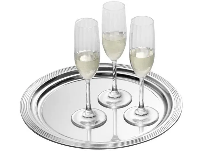 APS Servierplatte Classic 35 x 1.5 cm, Silber APS Servierplatte Classic 35 x 1.5 cm, Silber