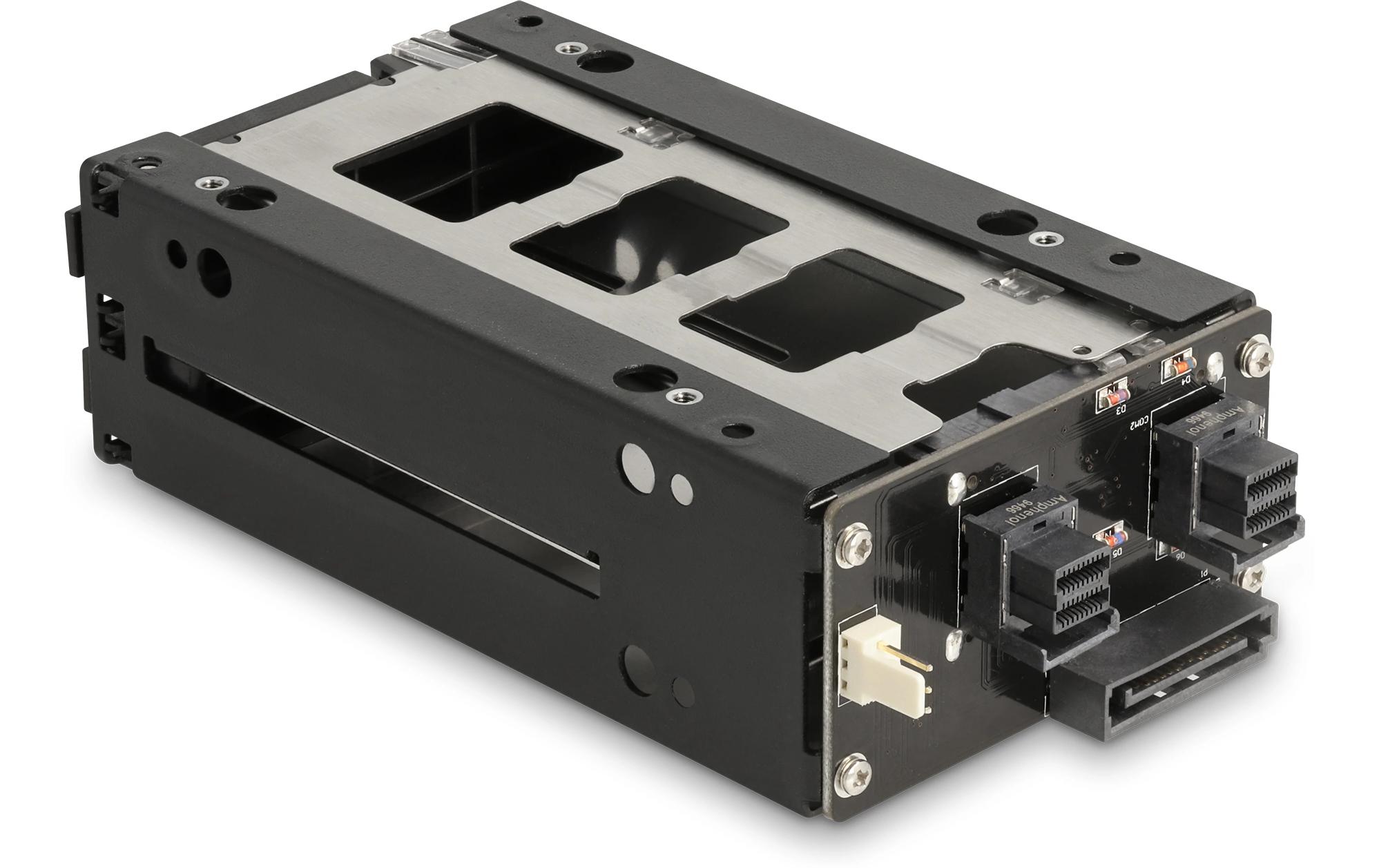 Delock Wechselrahmen Slim Bay U.2 NVMe 5.25