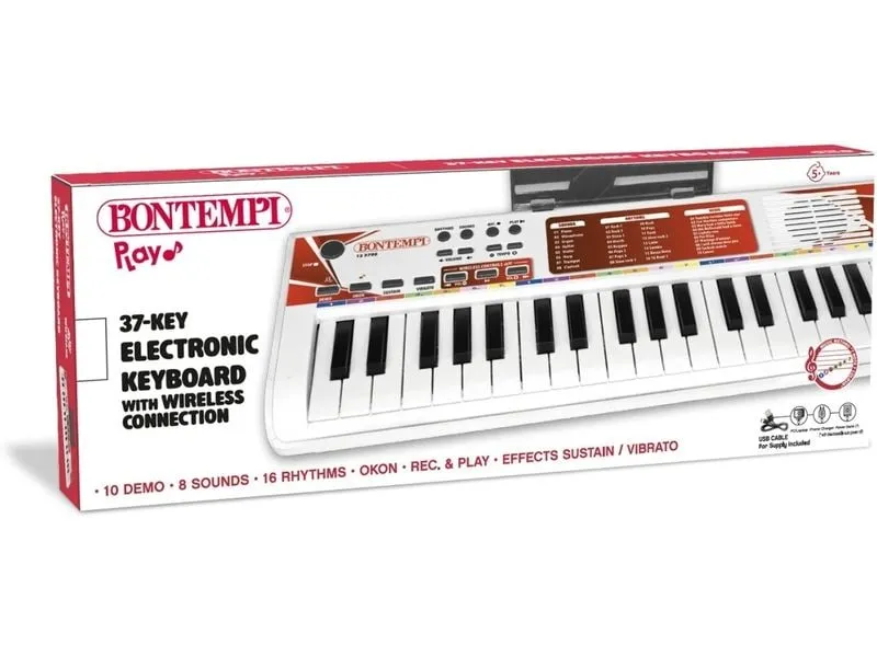 Bontempi Elektronisches Keyboard mit 37 Tasten