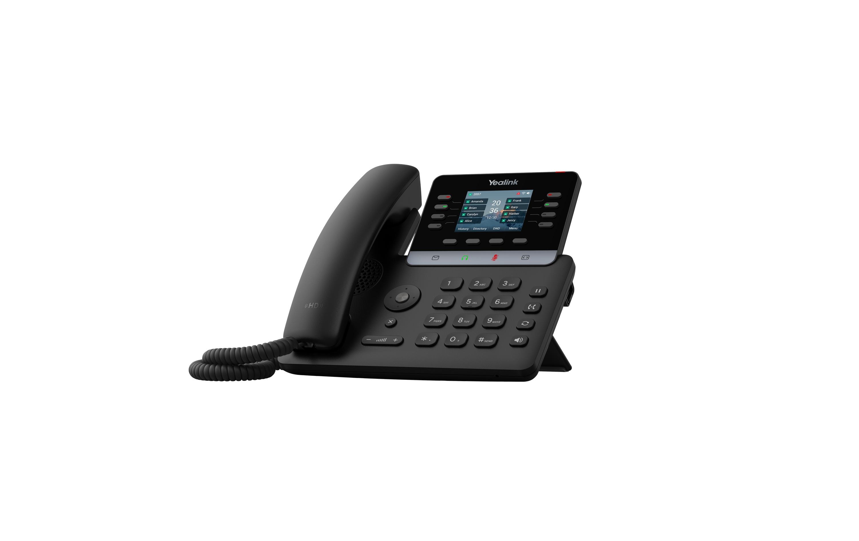 Yealink Tischtelefon SIP-T73U Schwarz