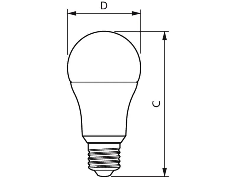 Philips Professional Lampe CorePro LEDbulb ND 13-100W A60 E27 827