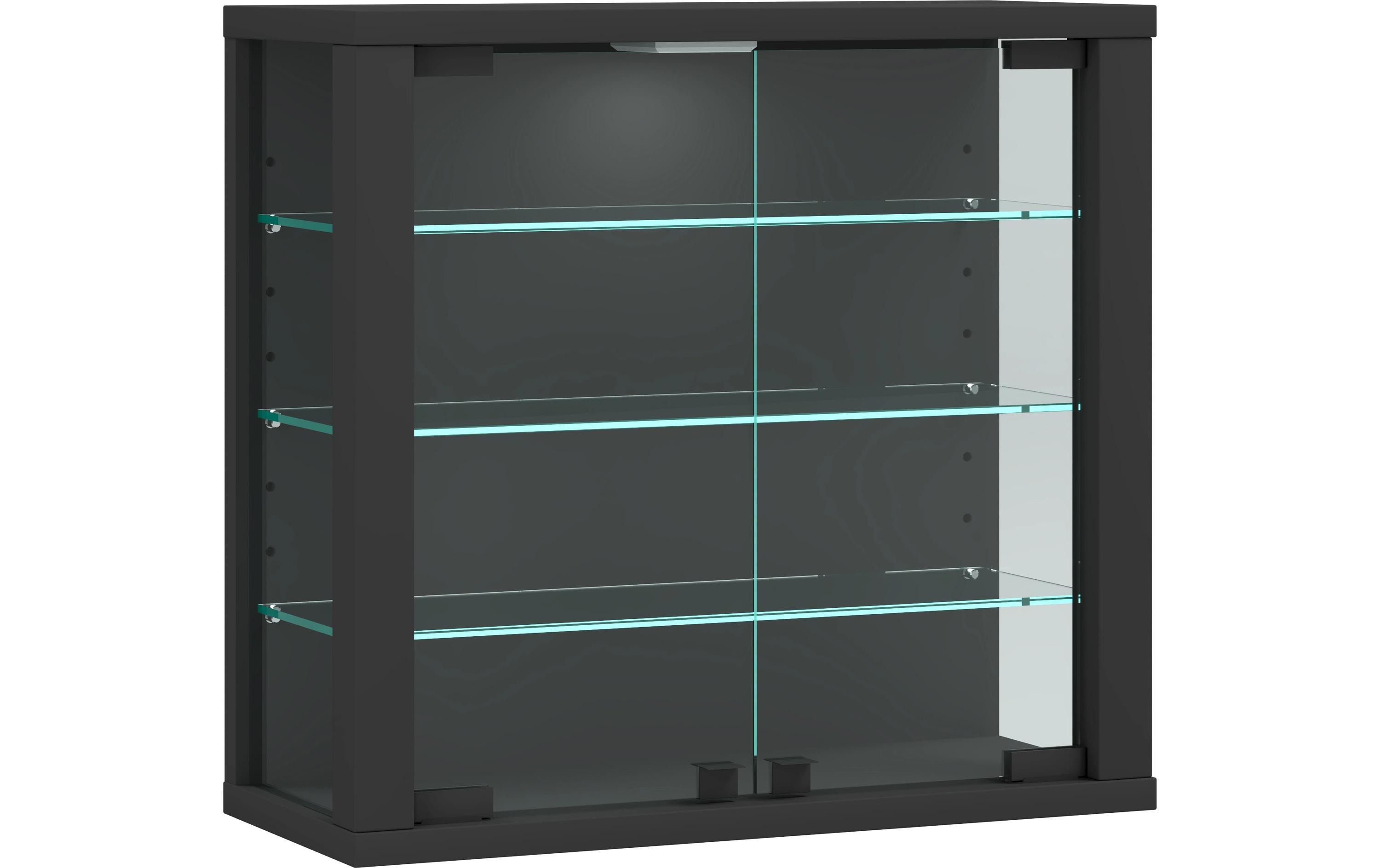 VCM Vitrine Vitrosa S 42.6 x 39.9 cm, Anthrazit