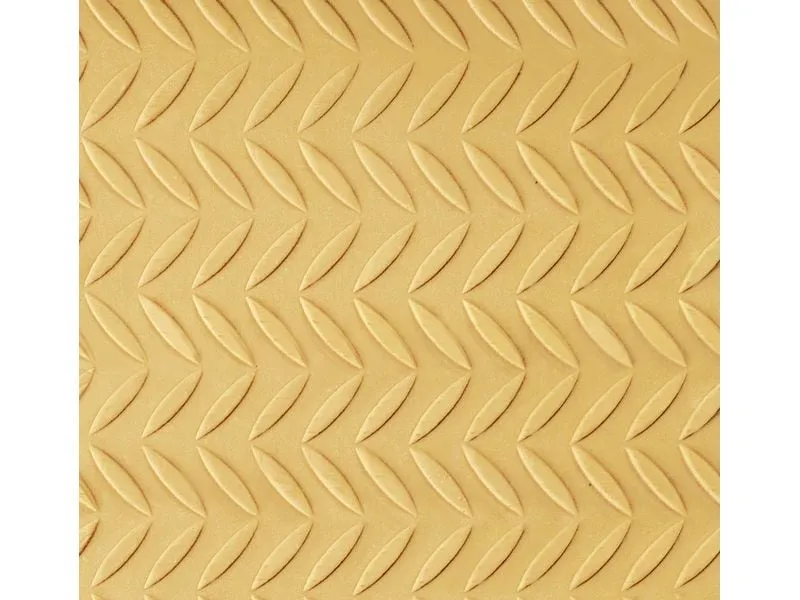 Ibili Wallholz mit Blätter Deko 39.5 x 5 cm, Braun