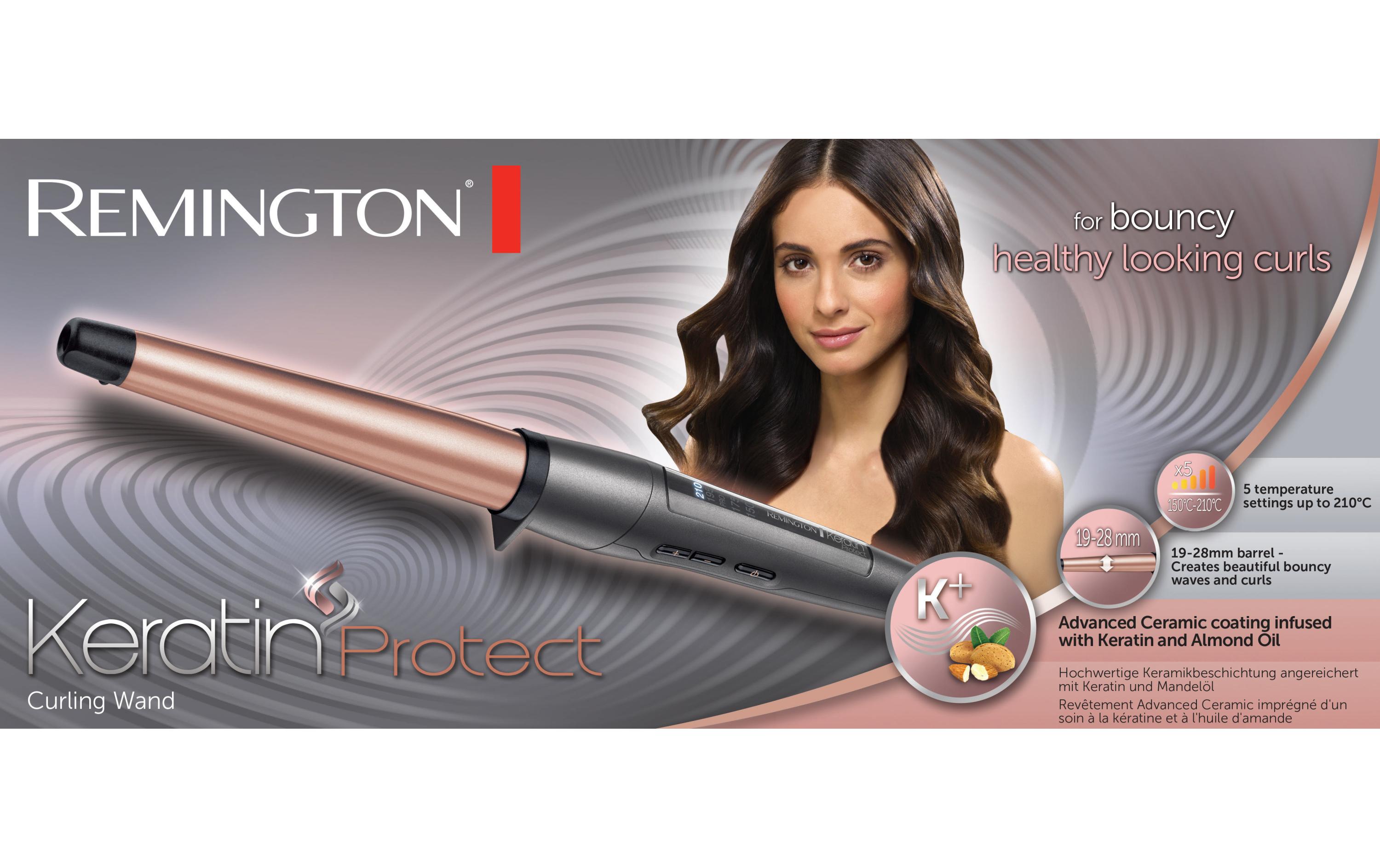 Remington Lockenstab CI83 V6 Keratin Protect Ø 19 - 28 mm