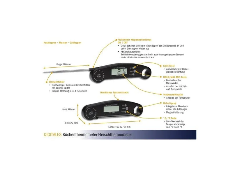 TFA Dostmann Einstichthermometer Digital TFA Dostmann Einstichthermometer Digital