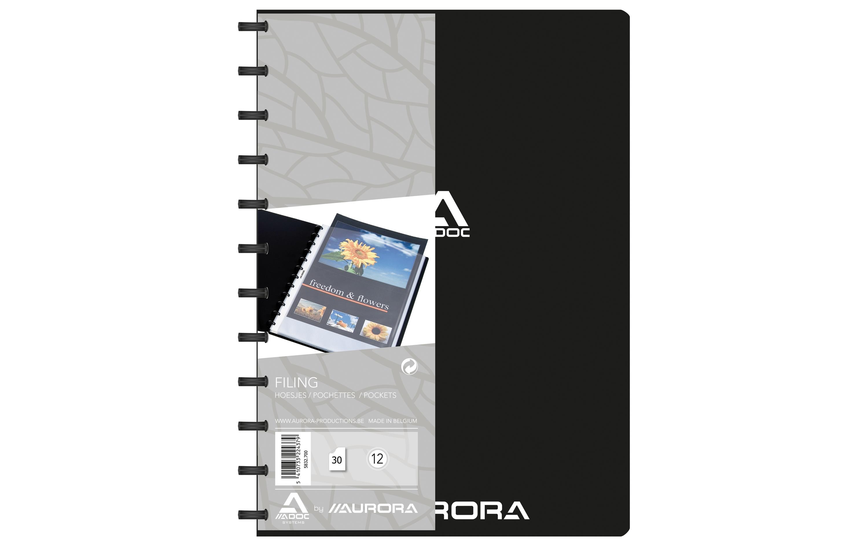 Adoc Sichtbuch L-Bind-Ex A4, 20 Taschen, Schwarz Adoc Sichtbuch L-Bind-Ex A4, 20 Taschen, Schwarz