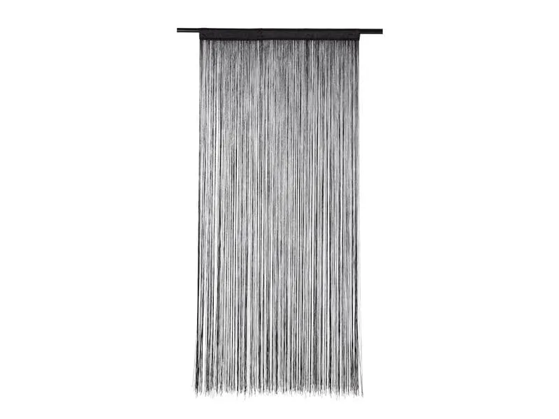 COCON Fadenvorhang 90 cm x 200 cm, Schwarz COCON Fadenvorhang 90 cm x 200 cm, Schwarz