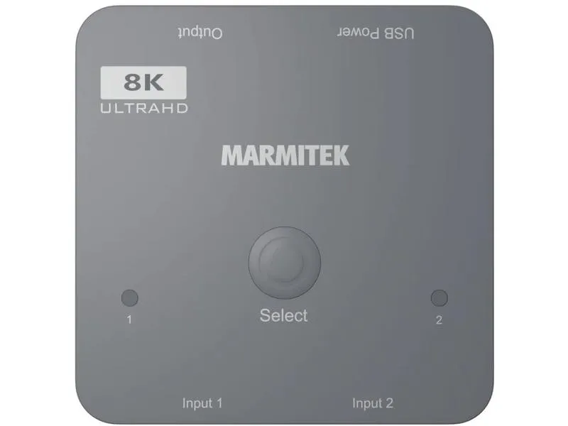 Marmitek HDMI-Umschalter Connect 720 – 2/1 (8K/60Hz) Marmitek HDMI-Umschalter Connect 720 – 2/1 (8K/60Hz)