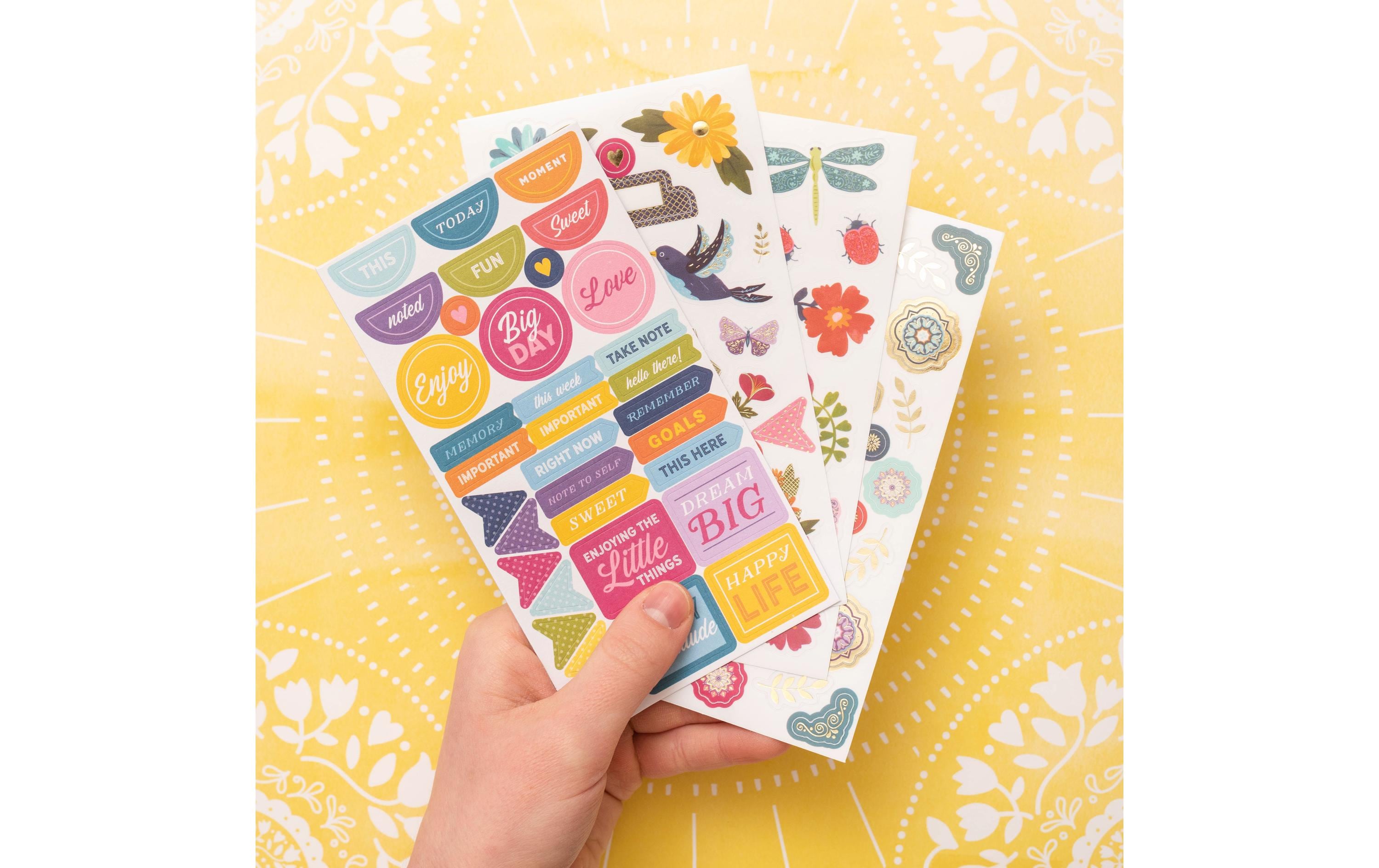 American Crafts Stickerbuch Wonders 286 Stück