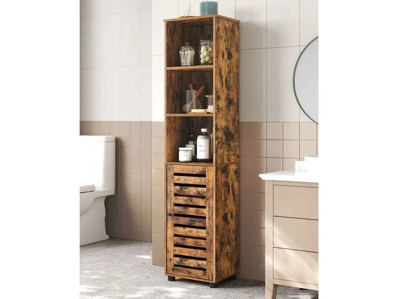 VASAGLE Vitrine 40 x 167 cm, Braun VASAGLE Vitrine 40 x 167 cm, Braun