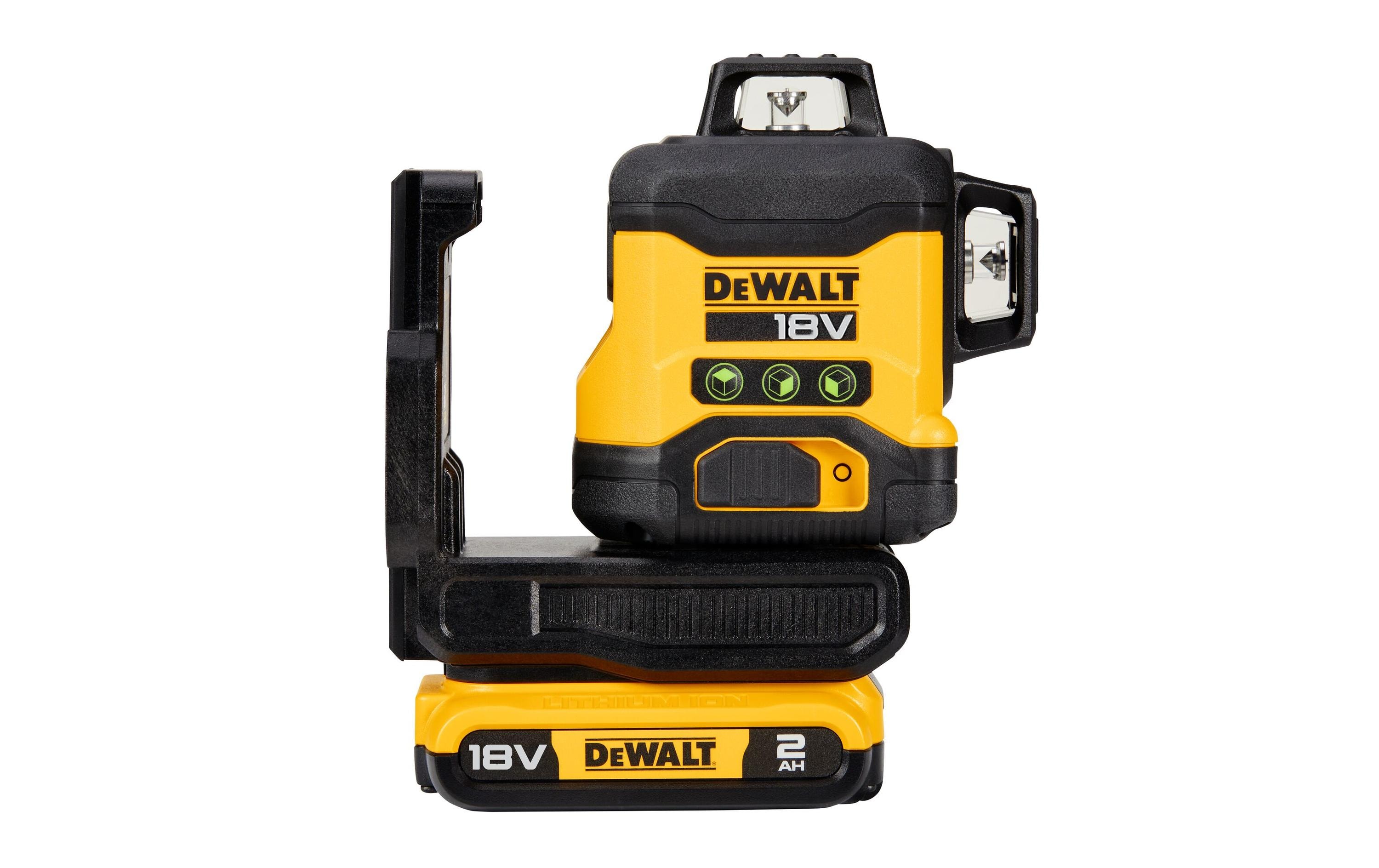 DeWalt Akku-Linienlaser 18 V, 3x 360 °, 40 m DeWalt Akku-Linienlaser 18 V, 3x 360 °, 40 m