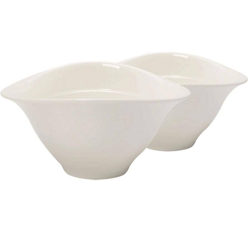 Villeroy & Boch Vapiano Suppenschale 2 Stück, Weiss