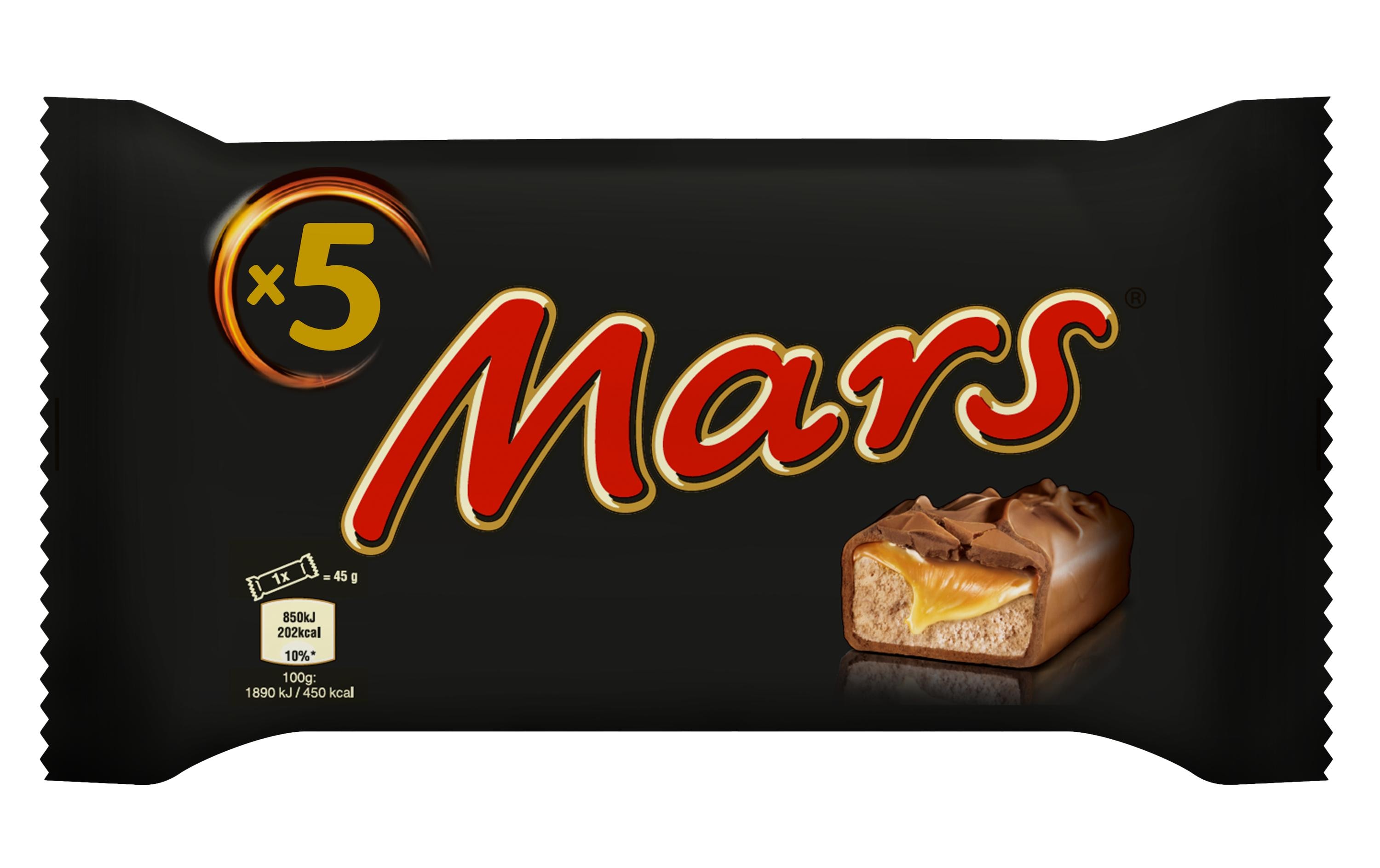 Mars Schokoladenriegel Mars 5 x 45 g