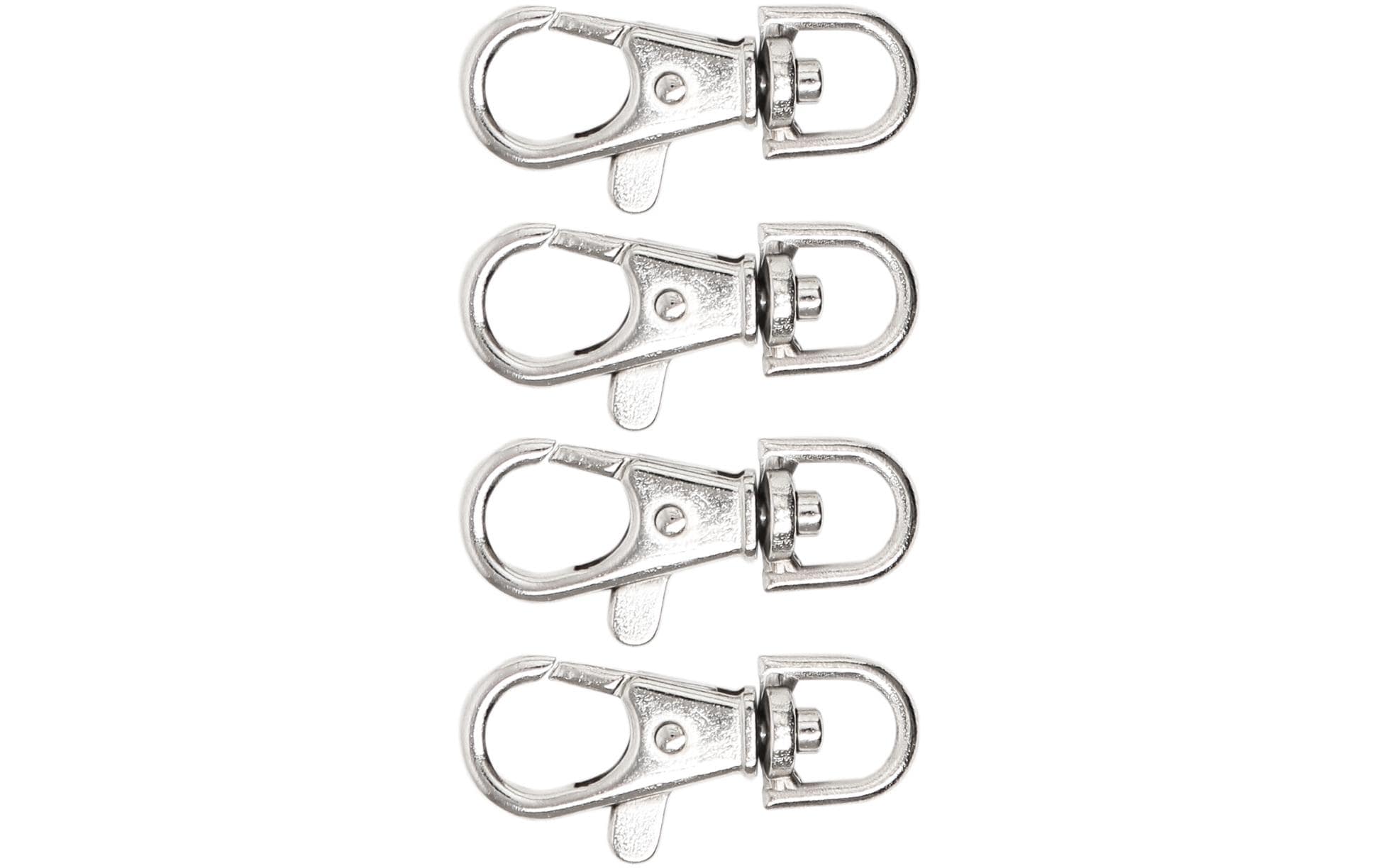 lalana Anhänger mit Karabiner 38 x 15 mm, 4 Stück