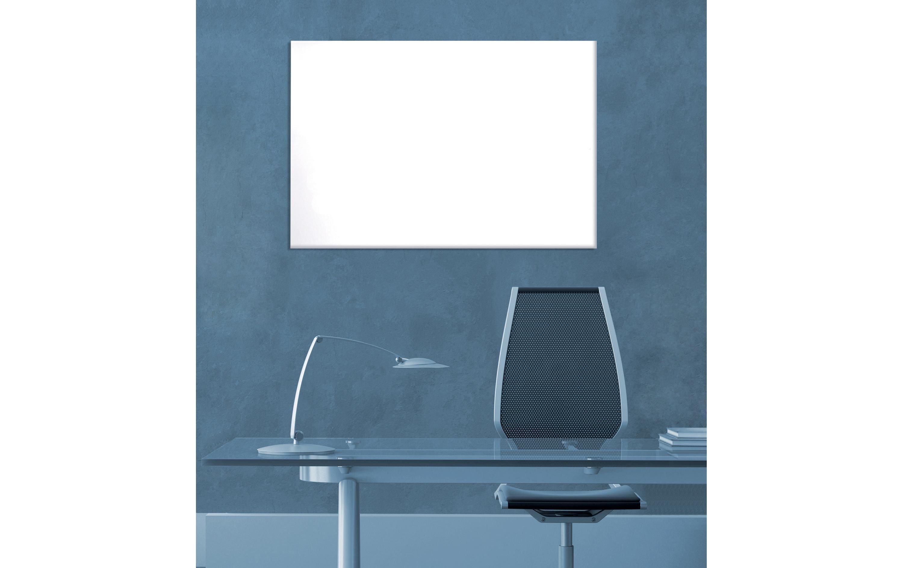 Franken Glassboard 90 cm x 120 cm, Weiss
