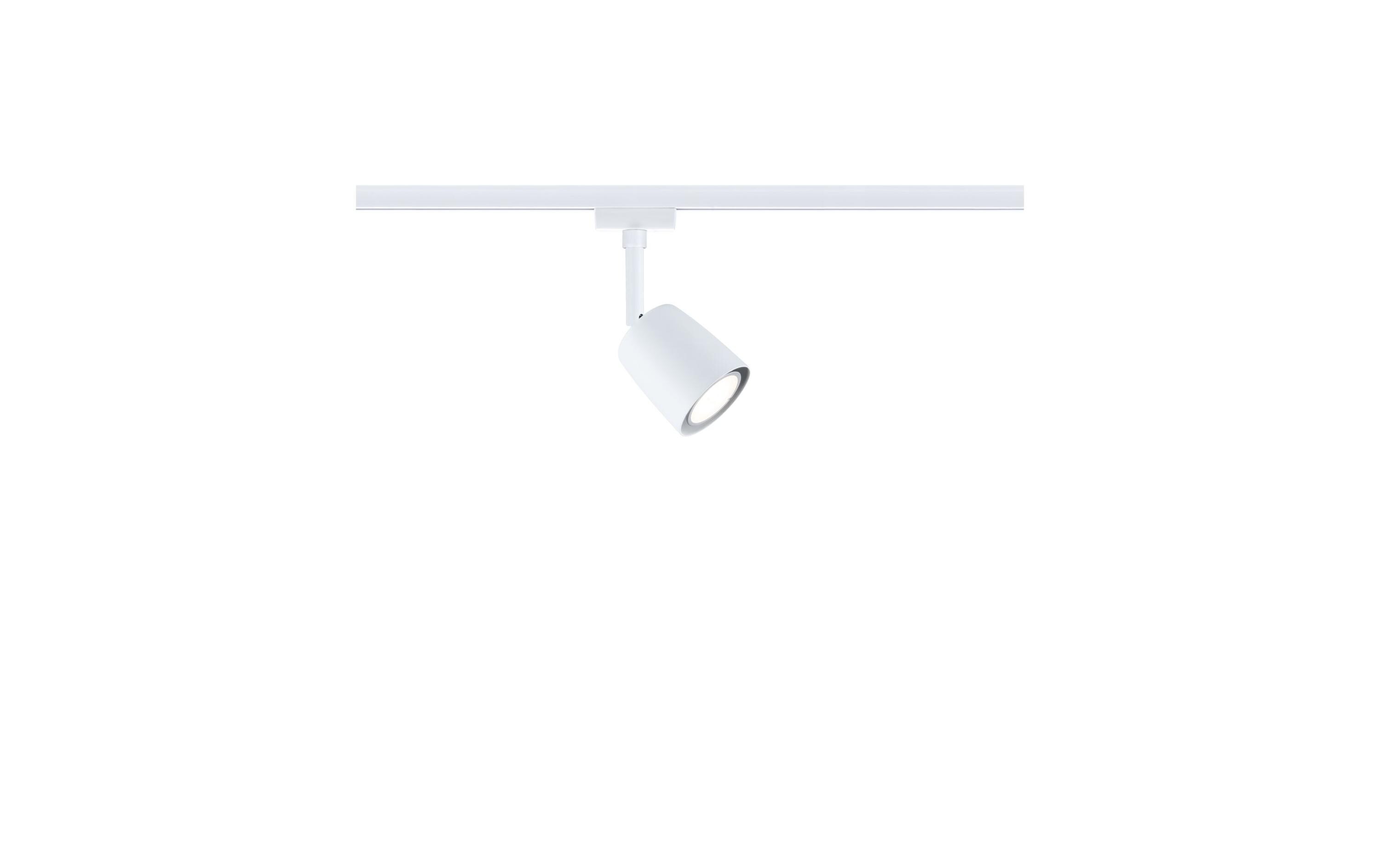 Paulmann URail Schienenspot Cover Einzelspot GU10, 10W, Signalweiss