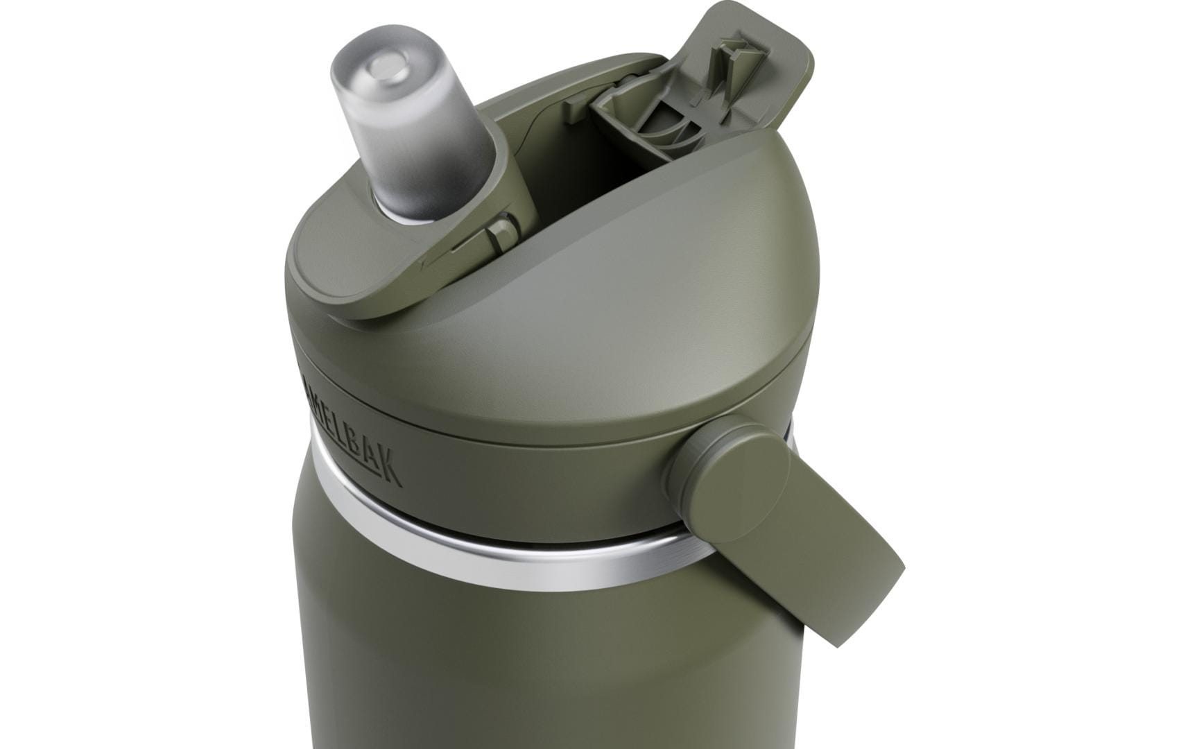 CamelBak Thermosflasche Thrive Flip Straw V.I. 750 ml, Moss