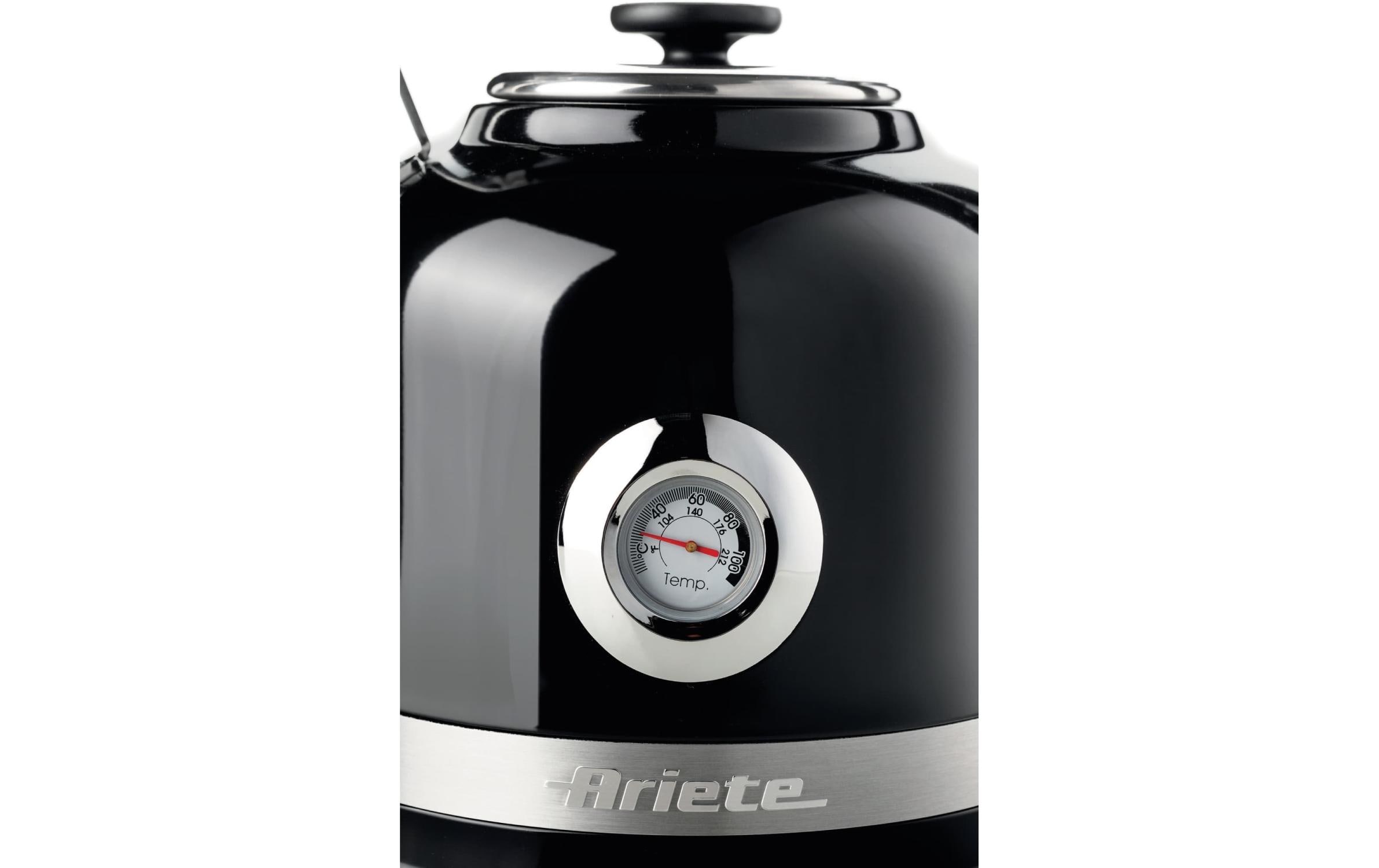 Ariete Wasserkocher Moderna 1.5 l, Schwarz