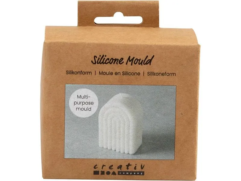 Creativ Company Kerzengiessform aus Silikon Weiss Creativ Company Kerzengiessform aus Silikon Weiss