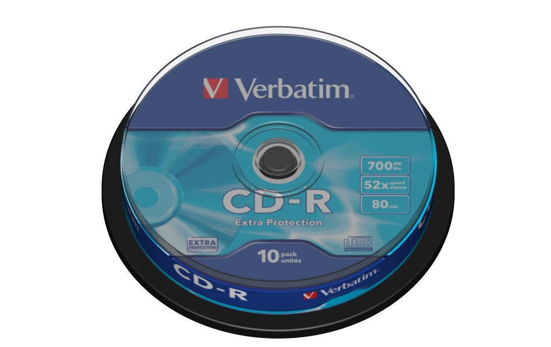 Verbatim CD-R 0.7 GB, Spindel (10 Stück) Verbatim CD-R 0.7 GB, Spindel (10 Stück)