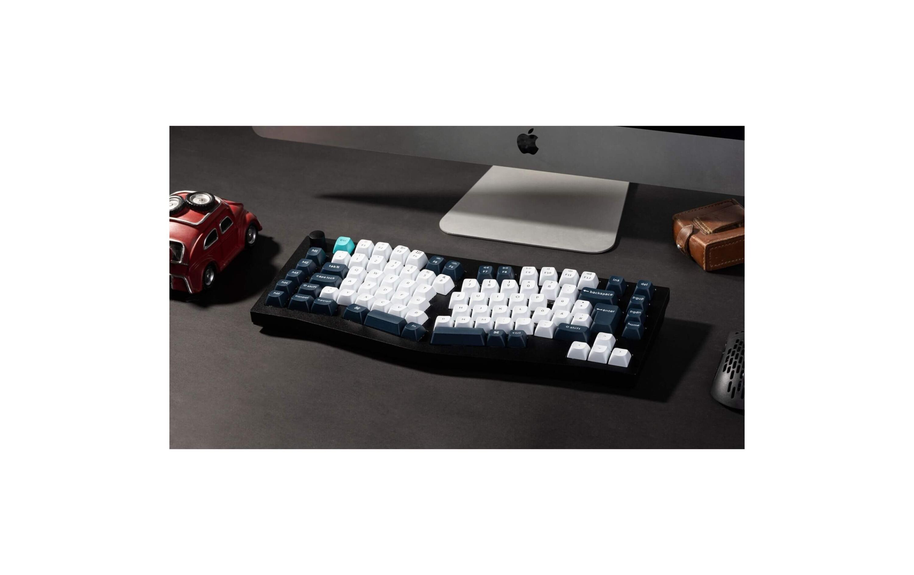Keychron Gaming-Tastatur Q10 Max Black QMK Red Switch